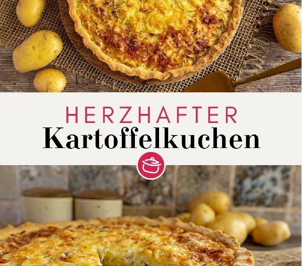 Herzhafter Kartoffelkuchen