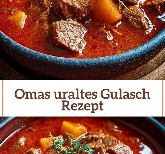 Omas uraltes Gulasch Rezept