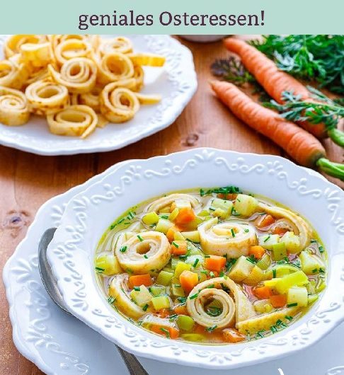 Flädle Suppe Rezept klassisch I Beste Osteressen Rezepte 2025