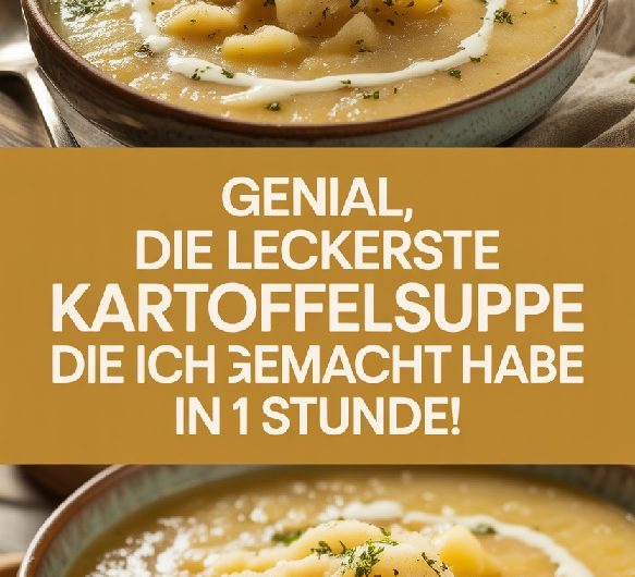 Genial, die leckerste Kartoffelsuppe die ich je gemacht habe in 1 Stunde! – Rezepte der Oma