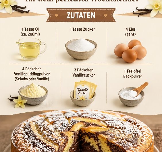 Vanillepudding-Kuchen: Das ultimative Rezept für dein perfektes Wochenende!