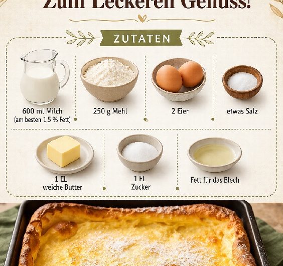 Ofenpfannkuchen: In Nur 20 Minuten Zum Leckeren Genuss!