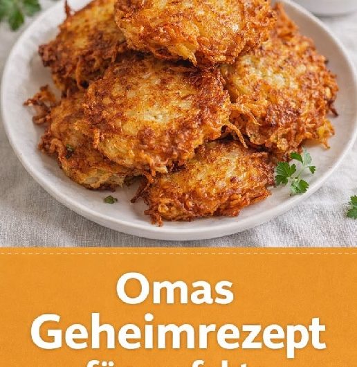 Knusprige Reibekuchen nach Omas Rezept