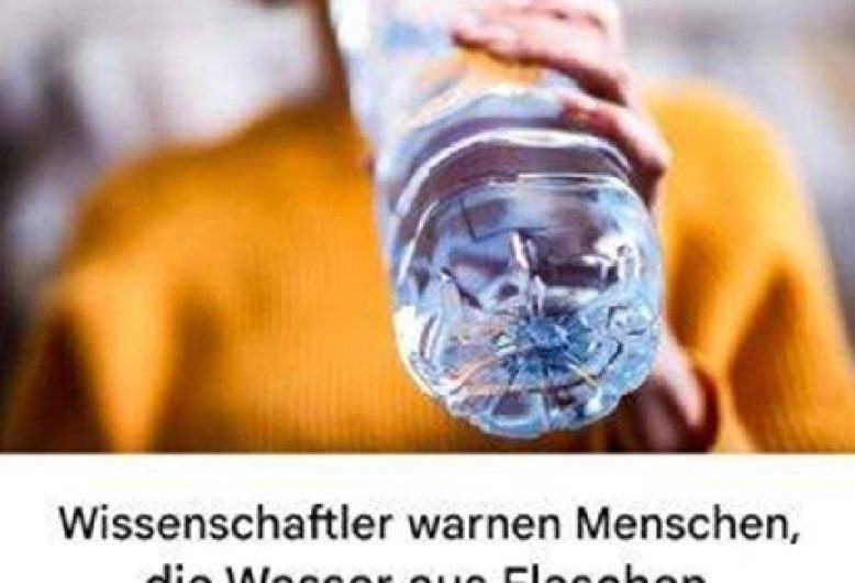 Eine Flasche Wasser, die alles veränderte: Warum immer mehr Menschen plötzlich genauer hinschauen