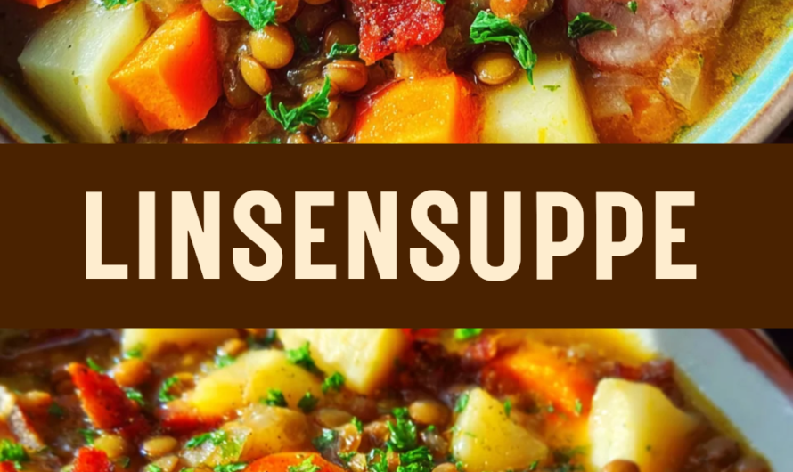 Linsensuppe Rezept Klassisch: Snacks Für Ein Topf Essen Aus Deutschen Lebensmitteln