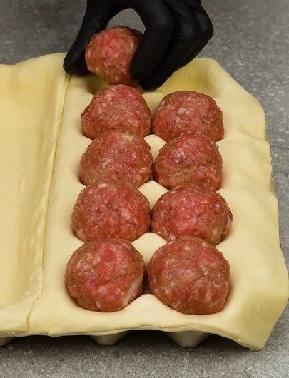 Niemand wird erraten, wie du es zubereitet hast! Schnelle Vorspeise mit Hackfleisch