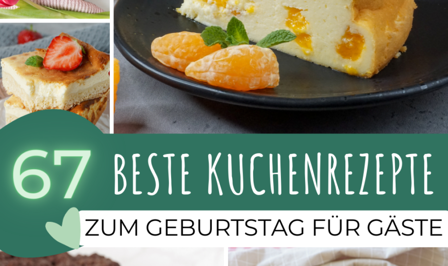 Unsere besten Kuchen Rezepte für Kinder + Familie zum Geburtstag