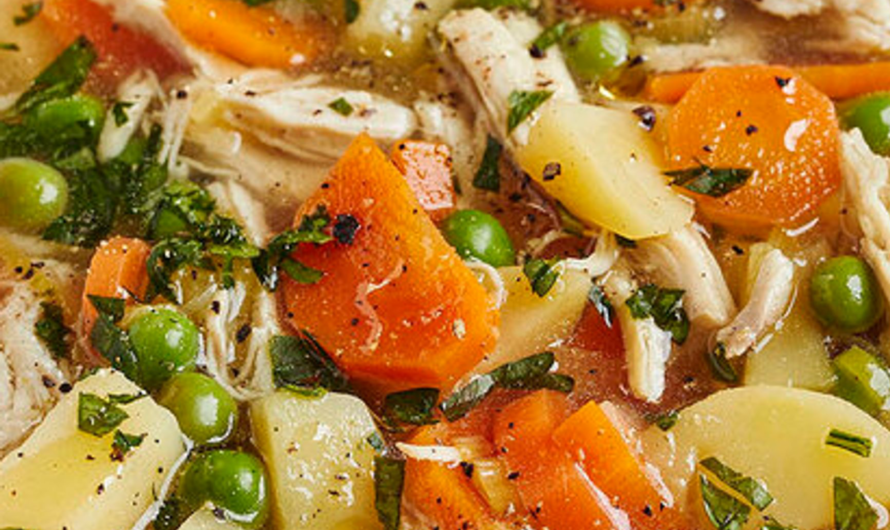 Mit dieser Suppe bleibst du gesund – super einfach & lecker!