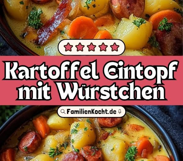 Gemütlich Kartoffel Eintopf mit Würstchen Rezept