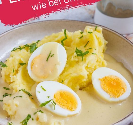 Eier in Senfsoße nach Omas Rezept