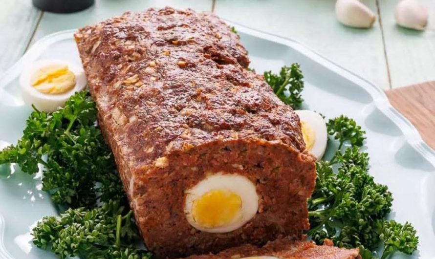 Falscher Hase – der Hackbraten mit Ei