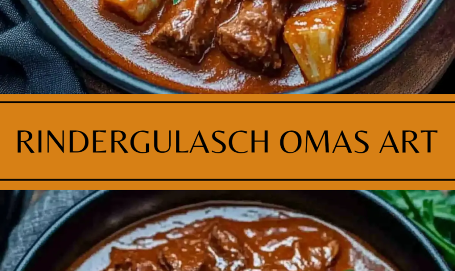 Schmackhaftes Rindergulasch so zubereiten wie Oma