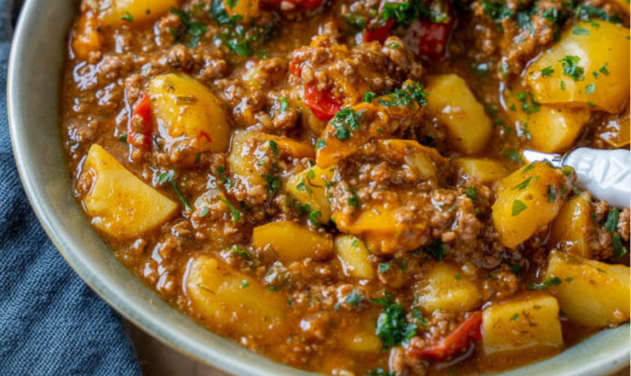 Bauerntopf wie früher – mit Hack & Kartoffeln