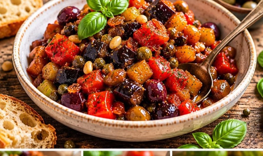 Warum schmeckt Caponata oft nicht wie in Italien? 🇮🇹🍆