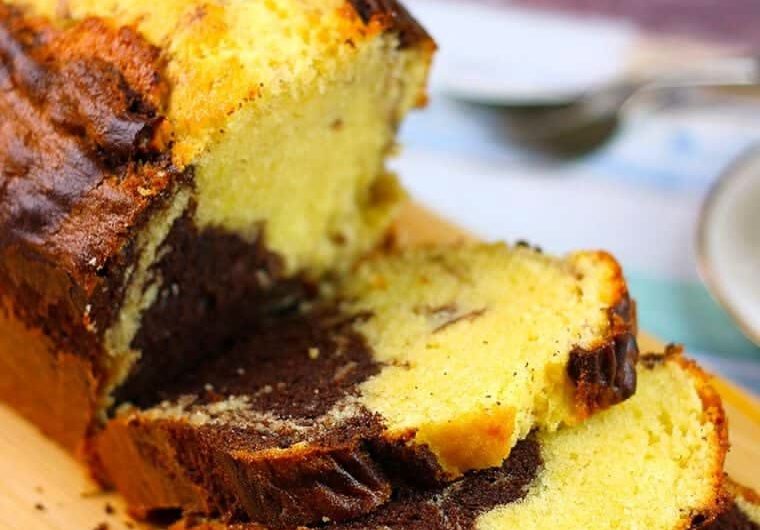 Saftiger Marmorkuchen
