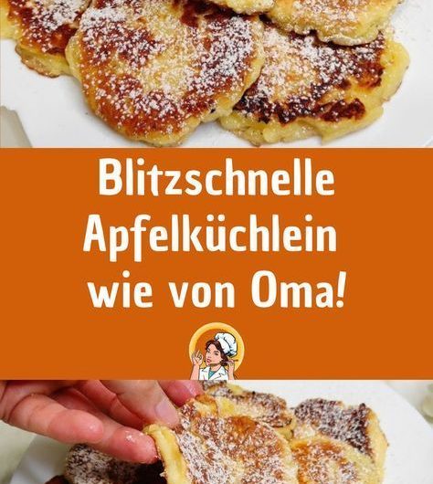 Blitzschnelle Apfelküchlein wie von Oma! – Gute Rezepte