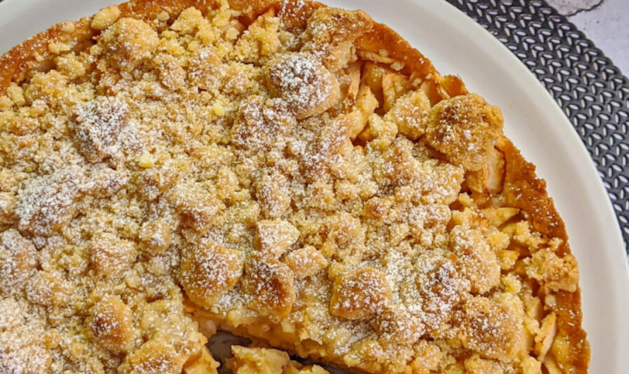 Apfelkuchen mit Streusel nach Omas Familien-Rezept – Einfach stressfrei und lecker – Instakoch.de