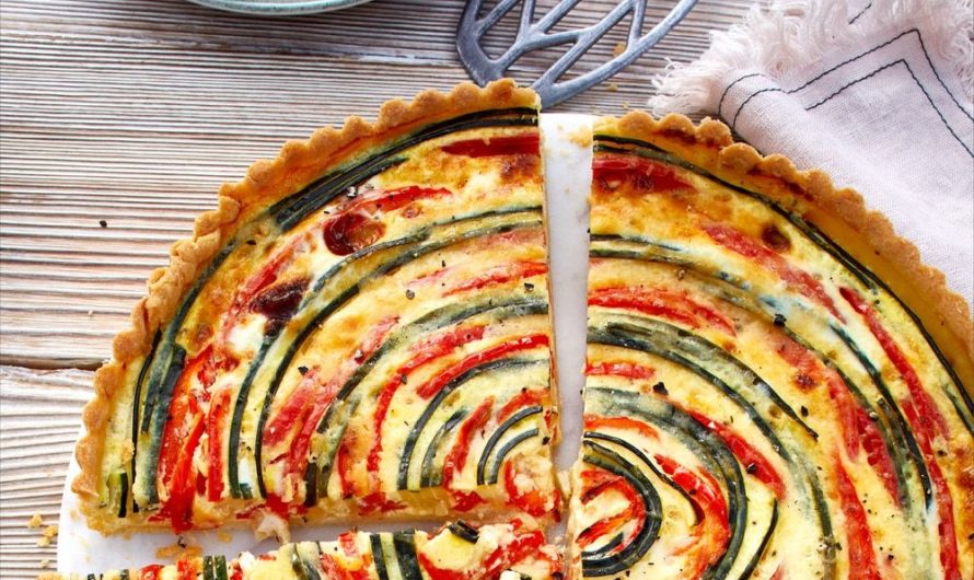 Veggie-Wirbel-Tarte