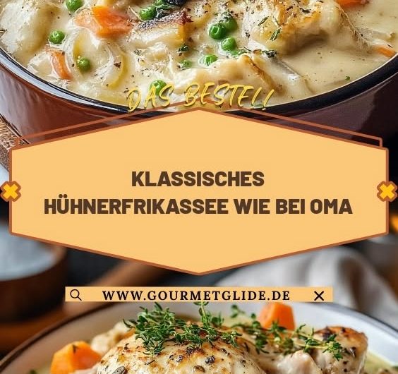 Klassisches Hühnerfrikassee wie bei Oma