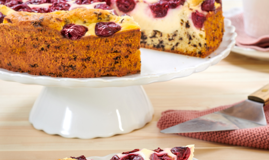 Kirsch Quark Kuchen Rezept I Beste Kirschkuchen Rezepte 2024