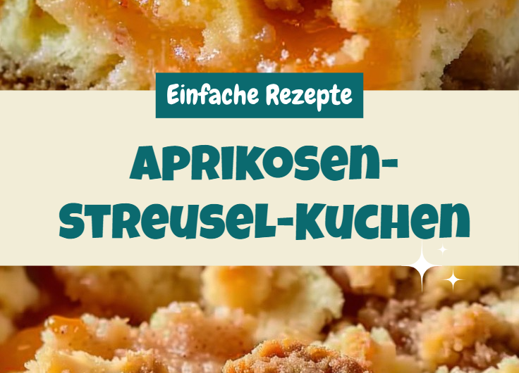 Aprikosen-Streusel-Kuchen: Saftiger Genuss zum kleinen Preis