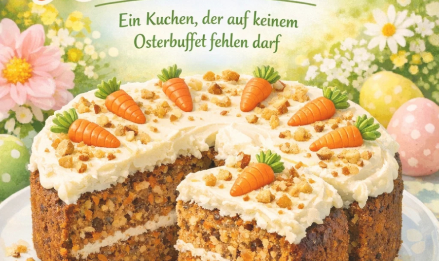 Saftiger Karottenkuchen wie bei Oma: Dein unwiderstehlicher Osterklassiker!