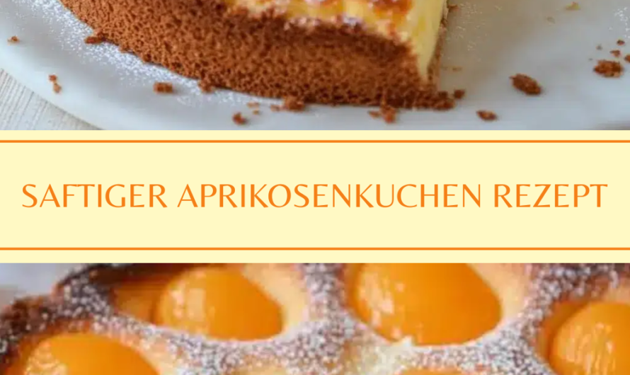 Ultimatives Rezept Für Saftigen Aprikosenkuchen Mit Pudding