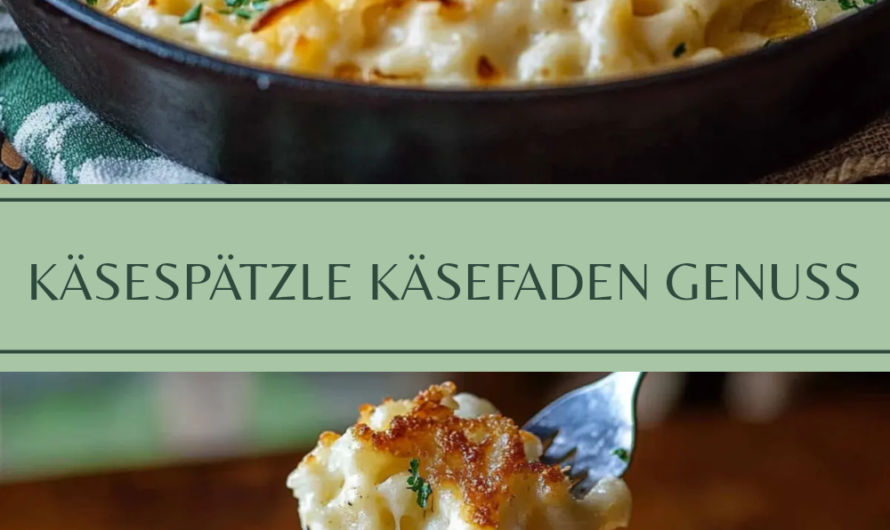 Die Besten Cremigen Käsespätzle Für Deinen Käsefaden Genuss