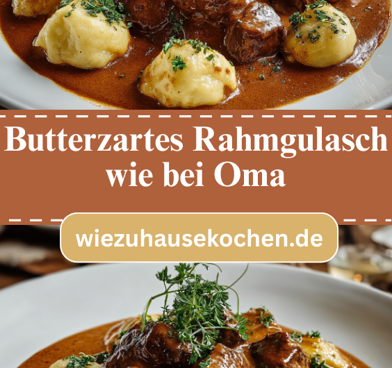 Butterzartes Rahmgulasch wie bei Oma das ultimative deutsche Comfort Food