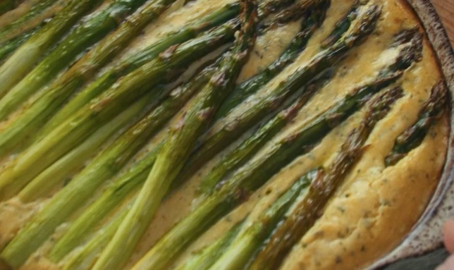 Leckere Spargelquiche