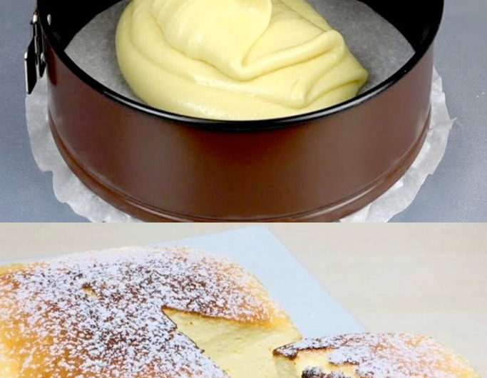 Käsekuchen ohne Boden in 2 Minuten zubereitet