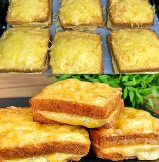 Käsetoast aus der Heißluftfritteuse – knusprig, goldbraun und in wenigen Minuten fertig