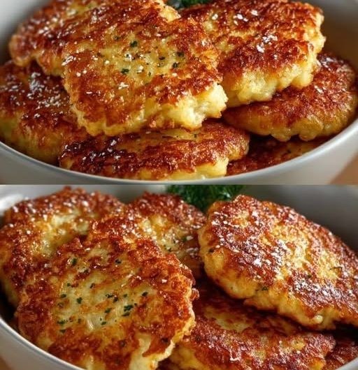 Knusprige Zucchini-Reis-Puffer – einfach, günstig und unglaublich lecker