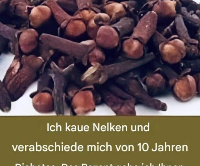 Nelken bei hohem Blutzucker: Warum dieses alte Hausmittel plötzlich wieder so viele Menschen interessiert