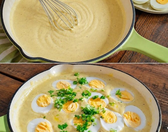 Könnte ich jeden Tag essen: Eier in Senfsauce wie früher bei Oma