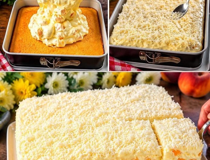 Fantakuchen mit Paradiescreme – bei uns ist kein einziges Stück übrig geblieben