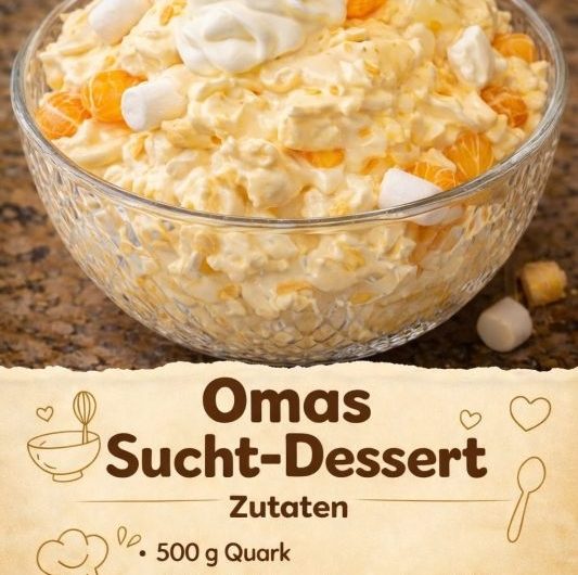 Omas Sucht-Dessert – der cremige Klassiker, der süchtig macht