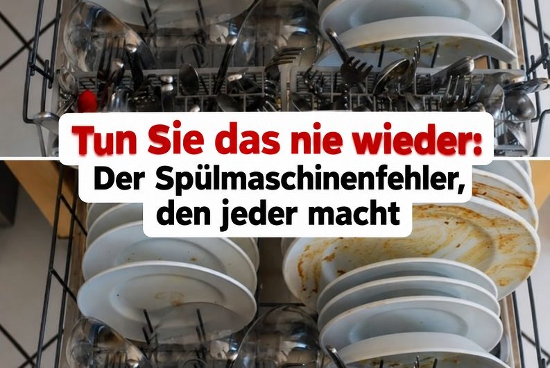 Der Fehler, den fast jeder mit der Spülmaschine macht – und warum Vorspülen oft unnötig ist