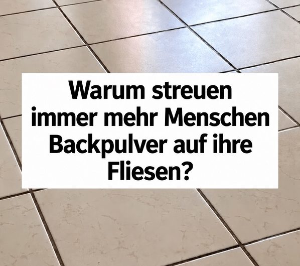 Ja, Backpulver kann Fliesen wieder sauberer aussehen lassen – so wird es richtig verwendet
