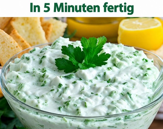 Tzatziki wie beim Griechen – köstlich, cremig und in 5 Minuten vorbereitet