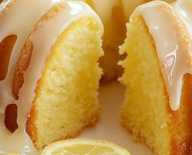 Zitronen-Gugelhupf mit 250 ml Joghurt – so saftig, dass ich ihn jede Woche backe