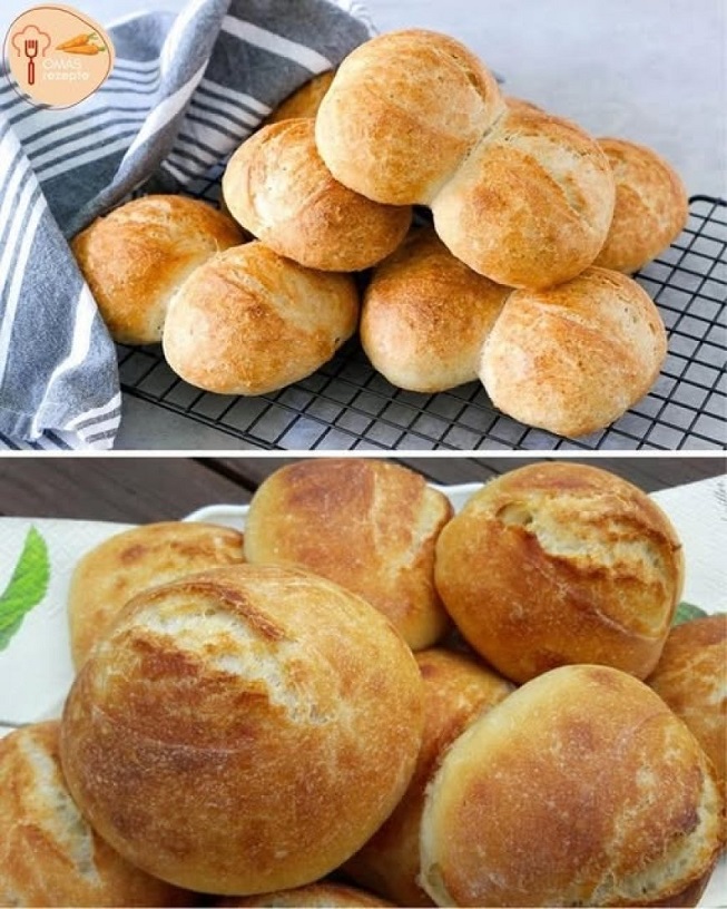 DDR-Brötchen wie früher: Außen herrlich knusprig, innen wunderbar fluffig – so schmeckten sie damals!