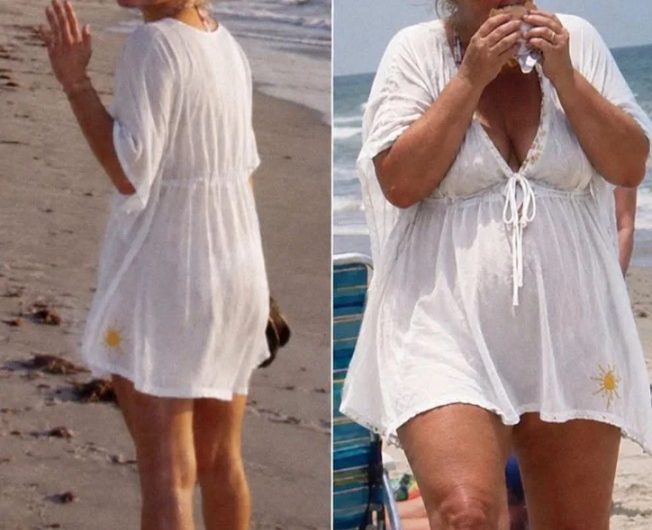 Meine 16-jährige Tochter verschwand an einem überfüllten Strand – acht Jahre später entdeckte ich ihr selbstgenähtes Strandkleid an einer Fremden