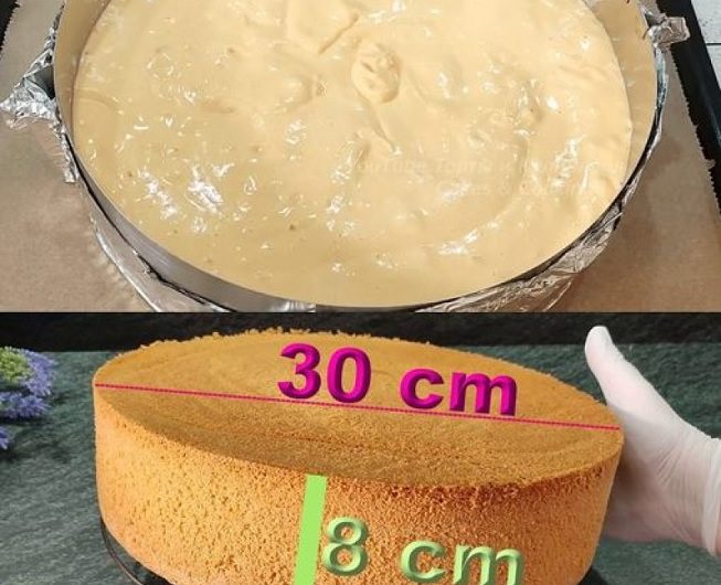 Bäckermeister-Biskuitboden: In nur 5 Minuten vorbereitet – unglaublich hoch, luftig und perfekt für jede Torte!