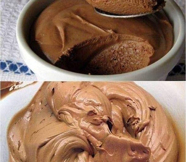 Schokoladenmousse mit nur 2 Zutaten – unglaublich cremig und ganz ohne Eier!