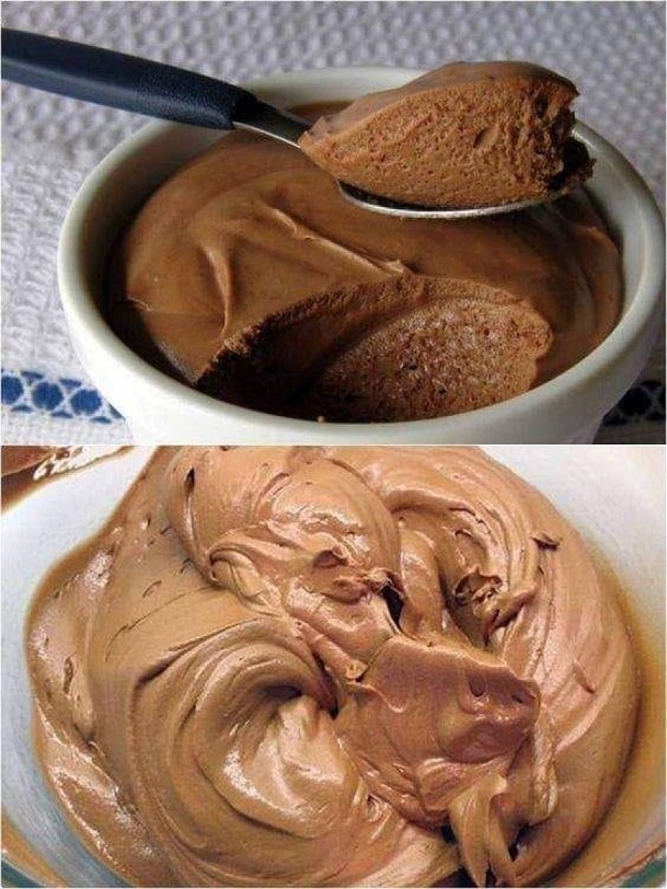 Schokoladenmousse mit nur 2 Zutaten – unglaublich cremig und ganz ohne Eier!
