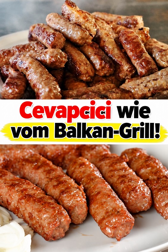 Cevapcici wie vom Balkan-Grill – so saftig und würzig, dass meine Familie sie jede Woche haben möchte!
