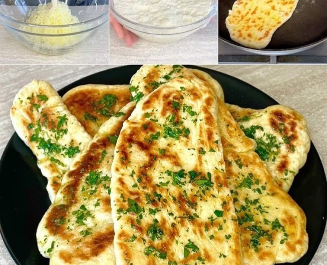 Ich habe es EINMAL gemacht – jetzt will mein Mann dieses Pfannenbrot jeden Abend!