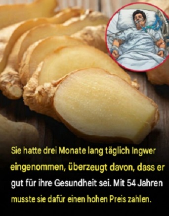 Drei Monate lang täglich Ingwer: Was viele über die möglichen Nebenwirkungen nicht wissen