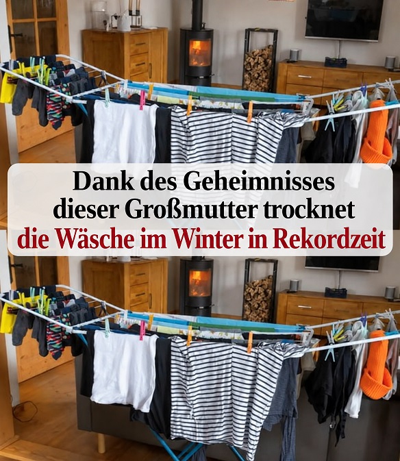 Der Wäsche-Trick unserer Großmütter: So trocknet Kleidung im Winter schneller